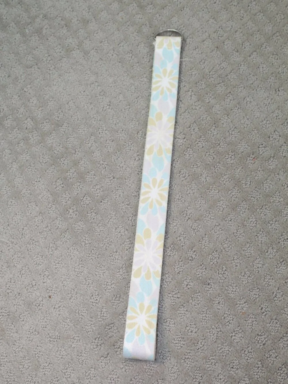 Pastel Floral Canvas Double Loop 39.5